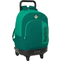 Safta Real Betis Balompie Sac à dos à roulettes Vert Vert One Size