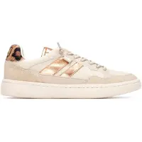 Xti pour femme. 14520703-BEIGE Baskets 145207 beige (35), Plat, Lacets, Casuel