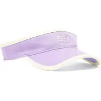 EA7 pour femme. 7W000797_AF13034 Visière ergonomique de tennis lilas (OSFA), Sport, Coton, Tennis/Padel
