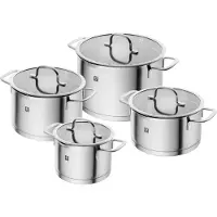 Zwilling Ensemble de casseroles, 4 pièces | rond | acier inoxydable