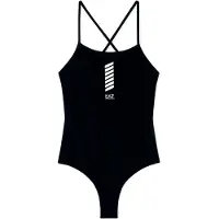 EA7 pour femme. 7W000285_AF20663 Maillot de bain sports aquatiques noir (XS), Casuel, Beachwear, Polyester