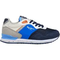Pepe Jeans London South Trainers Bleu EU 33 Garçon