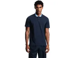 Emporio Armani Em000571_af20432 Short Sleeve Polo Bleu M Homme