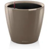 Lechuza Classico Premium Ls 21 - Kit Complet, Taupe Brillant Ø 21 X 20