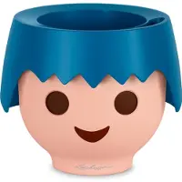 Lechuza Jardinière de table OJO ALL-IN-ONE Bleu océan