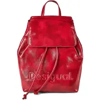 Desigual Sac à dos rouge rubis