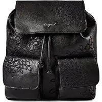 Desigual sac à dos pour femme en polyuréthane noir