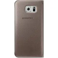 Samsung Couverture S View (Galaxy S6), Coque pour téléphone portable, Or