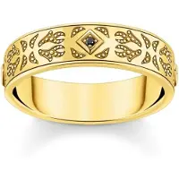 Thomas Sabo - TR2455-414-39-68 - Bague - Mixte - 925er Argent plaqué or jaune - taille de la bague 68