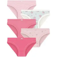 Petit Bateau Culottes & slips 5 CULOTTES filles - Rose - 10 ans