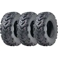 Parnells 23x8.00-11 Quad ATV Tyres 6ply E-Marked Road Legal Tubeless 205/75-11 (Set of 3)