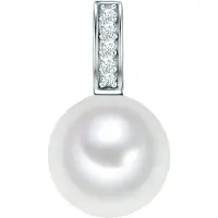 Rafaela Donata Pendentif argent / blanc perle