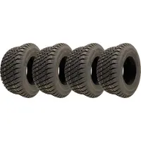 Parnells 16x6.50-8 Pneus tondeuse à gazon 4ply Turf Grass Wanda P332 Road Legal 280kg (Lot de 4)