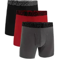 Under Armour Boxers Performance Cotton Solid 3´´ 3 Unités