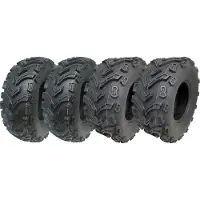 Parnells 26x9.00-12 & 26x11.00-12 Pneus quad ATV 6 couches Wanda P3128 E-Marked (Jeux 2 & 2)