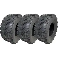 Parnells 26x11.00-12 Quad ATV Tyres 6ply Wanda P3128 E-Marked Road Legal Tire (Set of 3)