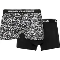 Urban Classics Boxers noir / blanc