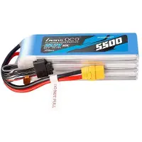 Gens ace Batterie G-Tech 5500mAh 22,2V 60C 6S1P LIPO avec connecteur XT90