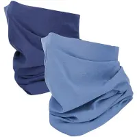 4F Garçons, Cagoule + tour de cou, Cheminée pour garçons 2 pcs. JSS23ABDAM026 91A, Bleu
