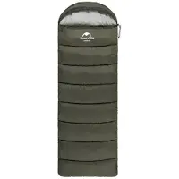 Naturehike 250u Sleeping Bag Vert 190-220 x 75 cm / Right Zipper