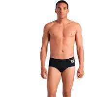 Arena One Low Waist Big Logo Swimming Shorts Noir FR 90 Homme