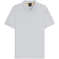 BOSS Polo Slim en coton stretch à patch logo