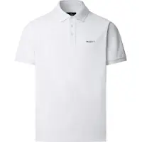 Hackett pour homme. HM5600146 Polo avec bordure de plage, coupe classique (M), Blanc, Casuel, Coton, Manche courte