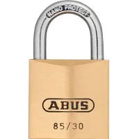 ABUS Cadenas Cadenas en laiton série 85 à fermeture identique, 30 mm