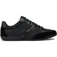 BOSS Baskets basses 'Saturn' gris / noir