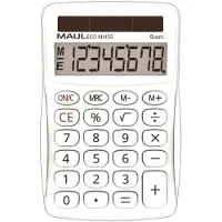 MAUL Calculatrice de bureau solaire ECO MJ 455 blanche (Cellules solaires)