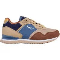 Pepe Jeans London Sight Trainers Marron EU 33 Garçon