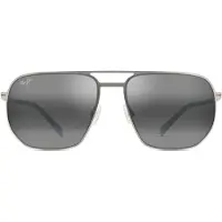 Maui jim Sharks Cove Polarized Sunglasses Argenté Neutral Grey/CAT3