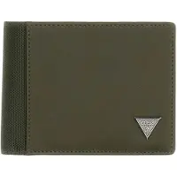 GUESS Berna Bifold M Wallet Vert Homme