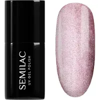 Semilac UV Hybrid Gloss GALA vernis à ongles gel lampe UV/LED teinte 663 Blush Gloss 7 ml