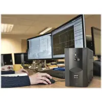 EnerGenie Onduleur Gembird UPS-PC-850AP (UPS) interactif en ligne 0,85 kVA 520 W 4 prises CA