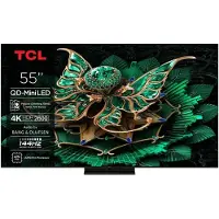 TCL 55C7K TV 139.7 cm (55") 4K Ultra HD Smart TV Wi-Fi Metallic 2600 cd/m²