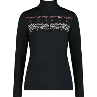 CMP 35l0396 Half Zip Sweatshirt Noir XS Femme
