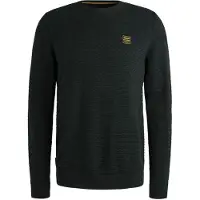 PME Legend Pull-over 'Pullover in mouliné cotton' bleu foncé
