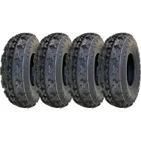 Parnells 22x7.00-10 Slasher ATV Quad Pneus WP01 OBOR Course Pneus 6 couches Homologué sur route (Jeu de 4)