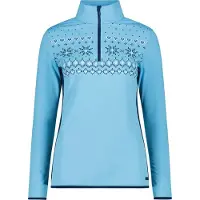 CMP 35l0416 Half Zip Sweatshirt Bleu 2XS Femme