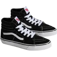 Vans SK8-Hi - Sneakers Enfant - Noir - Pointure 38 - Maille/synthétique