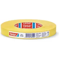 TESA ruban toile, 19 mm x 50 m, jaune