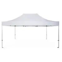 Oviala Tente pliante 3x4,5m 300g/m² 40MM blanc - PRO 40