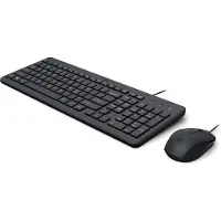 HP Clavier et souris filaire 150 noir - Azerty