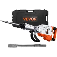 Vevor Marteau de démolition électrique 3500W 60J Marteau piqueur 2 burins Marteau à percussion