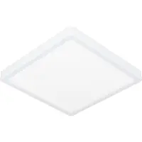 Eglo Plafonnier moderne Fueva 5 Steel White Led Integrated 20,5W 3000K Ip20