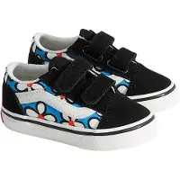 Vans Old Skool V Toddler Trainers Bleu EU 22 Enfants