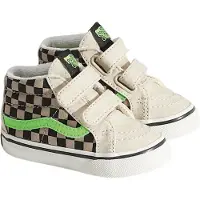 Vans Baskets montantes enfant SK8-Mid Reissue V GLOW Taupe Mist filles - Marron - 22