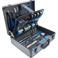 Bgs 15501 Jeu d'outils professionnels dans un coffret en aluminium, 149 pcs.
