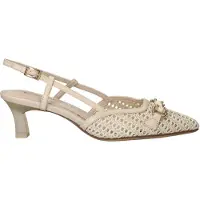 Tamaris Ballerines 'Slingbacks' blanc cassé